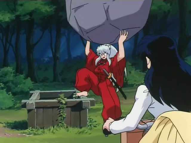 Inuyasha Ep 11: Terror of the Ancient Noh Mask @ 00:01:13