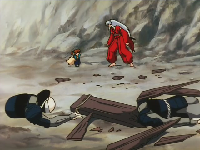 Inuyasha Ep 15: Return of the Tragic Priestess Kikyo @ 00:01:00