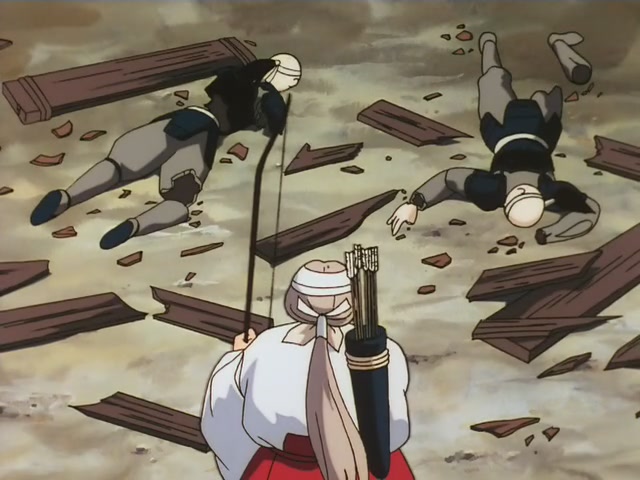 Inuyasha Ep 15: Return of the Tragic Priestess Kikyo @ 00:01:08