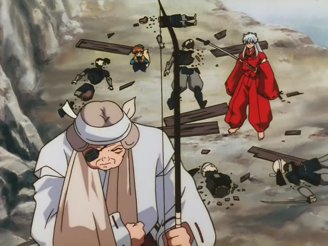Inuyasha Ep 15: Return of the Tragic Priestess Kikyo @ 00:01:51