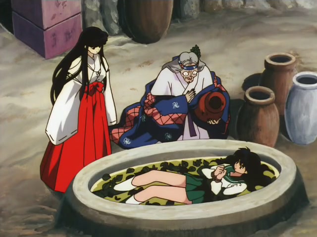 Inuyasha Ep 15: Return of the Tragic Priestess Kikyo @ 00:03:04