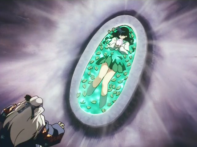 Inuyasha Ep 15: Return of the Tragic Priestess Kikyo @ 00:04:05