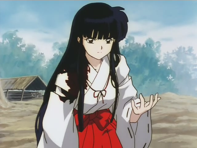 Inuyasha Ep 15: Return of the Tragic Priestess Kikyo @ 00:07:57