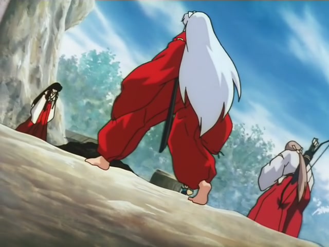 Inuyasha Ep 15: Return of the Tragic Priestess Kikyo @ 00:08:23