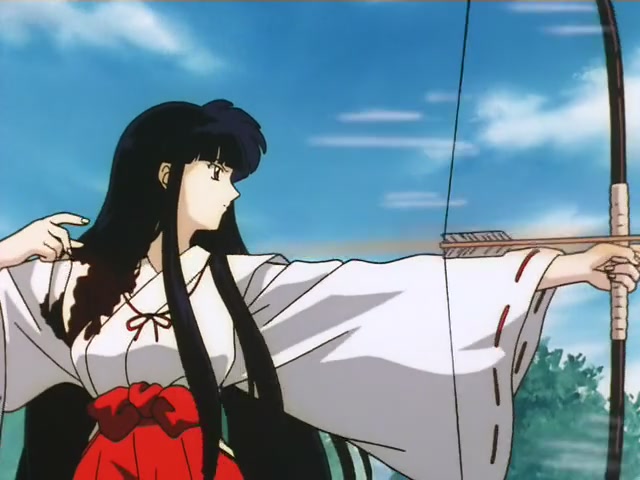 Inuyasha Ep 15: Return of the Tragic Priestess Kikyo @ 00:10:45