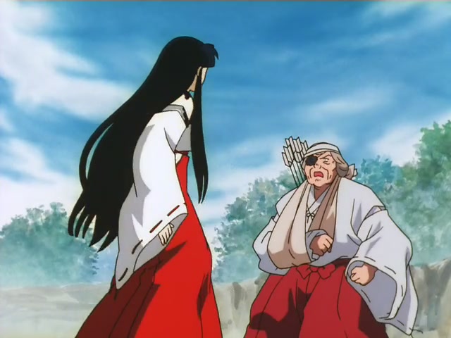 Inuyasha Ep 15: Return of the Tragic Priestess Kikyo @ 00:10:49