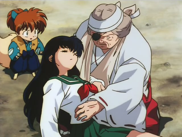 Inuyasha Ep 15: Return of the Tragic Priestess Kikyo @ 00:12:11