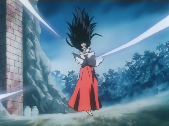 Inuyasha Ep 15: Return of the Tragic Priestess Kikyo @ 00:12:54