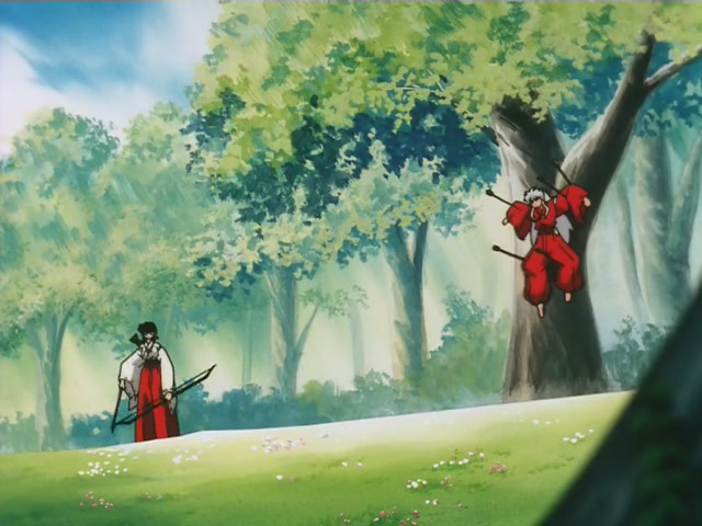 Inuyasha Ep 15: Return of the Tragic Priestess Kikyo @ 00:16:29