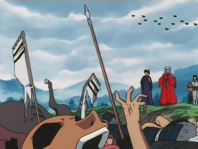 Inuyasha Ep 17: Cursed Ink of the Hell-Painter @ 00:01:04