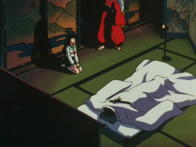 Inuyasha Ep 22: A Wicked Smile Kikyo's Wandering Soul @ 00:07:27