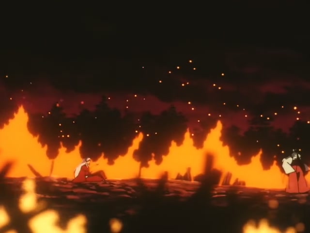 Inuyasha Ep 33: Kikyo Captured by Naraku @ 00:07:06