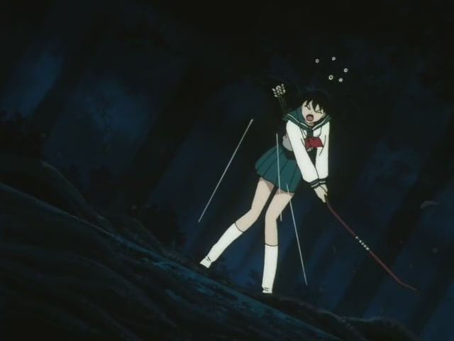 Inuyasha Ep 33: Kikyo Captured by Naraku @ 00:09:50
