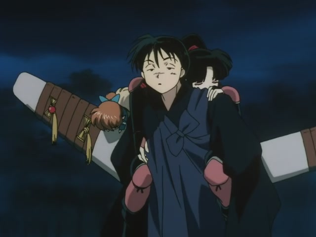 Inuyasha Ep 33: Kikyo Captured by Naraku @ 00:16:52