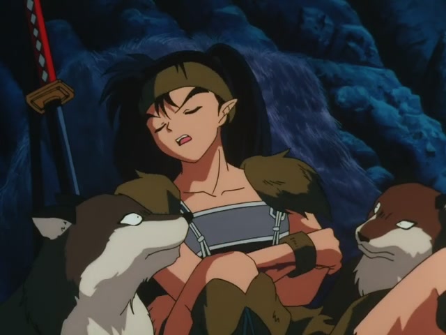 Inuyasha Ep 39: Trap of the Wind Sorceress Kagura @ 00:03:35