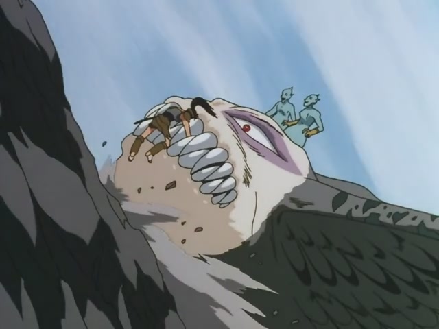 Inuyasha Ep 39: Trap of the Wind Sorceress Kagura @ 00:04:09