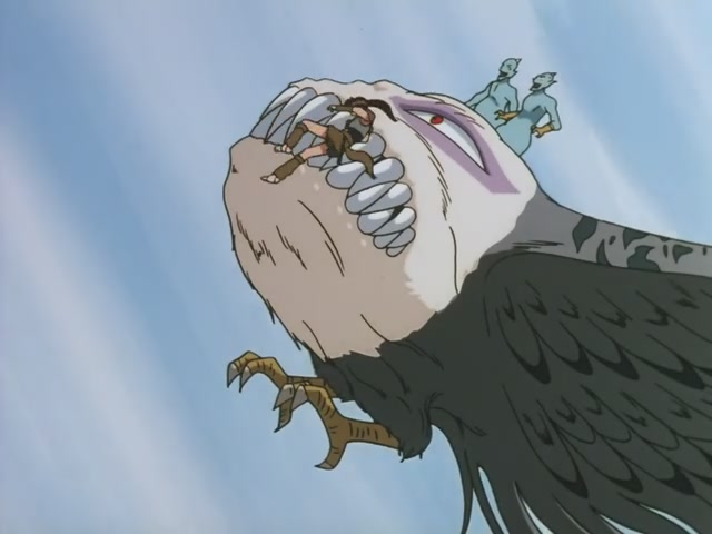 Inuyasha Ep 39: Trap of the Wind Sorceress Kagura @ 00:04:14