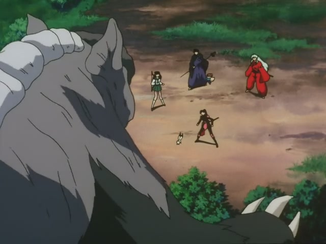 Inuyasha Ep 39: Trap of the Wind Sorceress Kagura @ 00:07:19