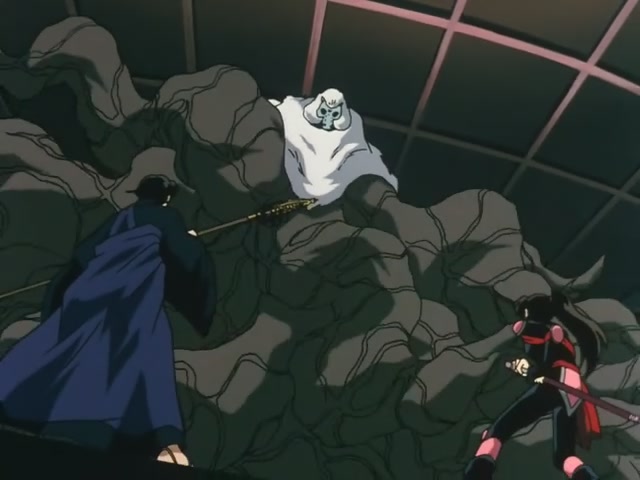 Inuyasha Ep 40: Kagura's Dance and Kanna's Mirror @ 00:01:04