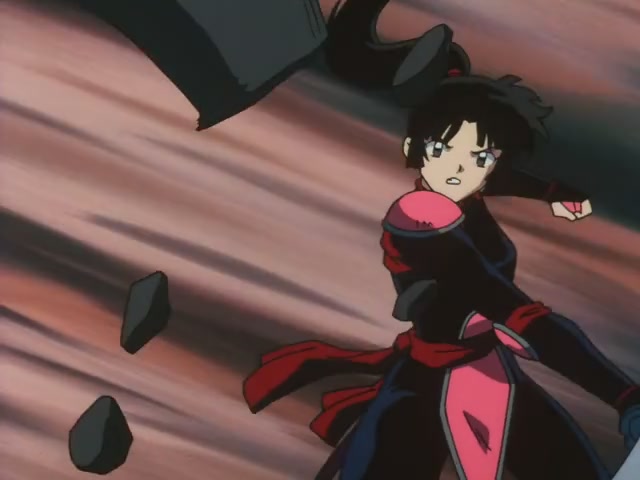 Inuyasha Ep 40: Kagura's Dance and Kanna's Mirror @ 00:01:43
