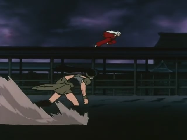 Inuyasha Ep 40: Kagura's Dance and Kanna's Mirror @ 00:02:00