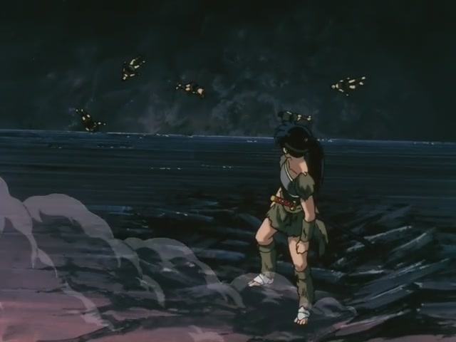 Inuyasha Ep 40: Kagura's Dance and Kanna's Mirror @ 00:02:34