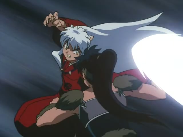 Inuyasha Ep 40: Kagura's Dance and Kanna's Mirror @ 00:03:43