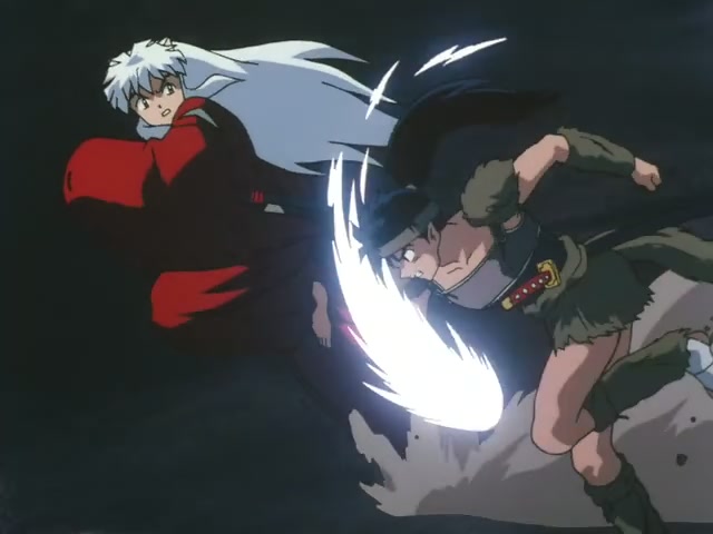 Inuyasha Ep 40: Kagura's Dance and Kanna's Mirror @ 00:04:14