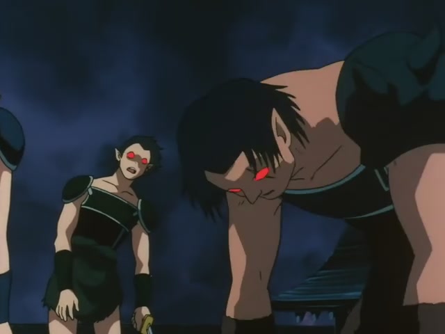 Inuyasha Ep 40: Kagura's Dance and Kanna's Mirror @ 00:05:31
