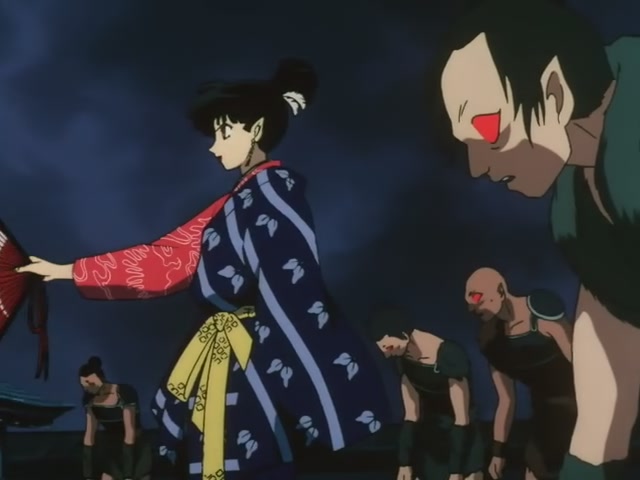 Inuyasha Ep 40: Kagura's Dance and Kanna's Mirror @ 00:05:40