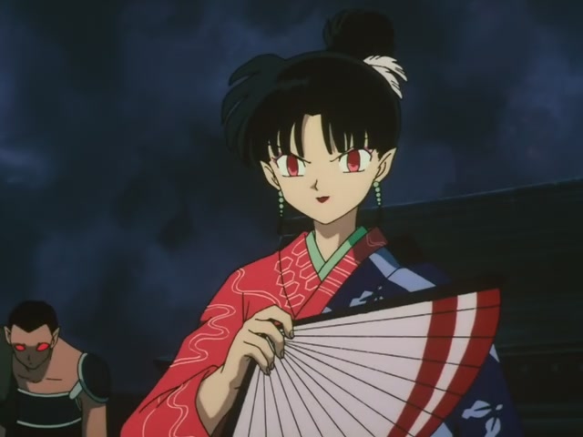 Inuyasha Ep 40: Kagura's Dance and Kanna's Mirror @ 00:05:48