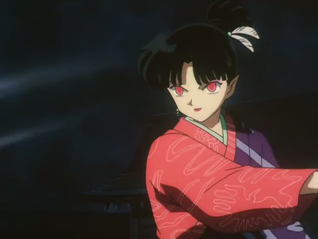 Inuyasha Ep 40: Kagura's Dance and Kanna's Mirror @ 00:06:23