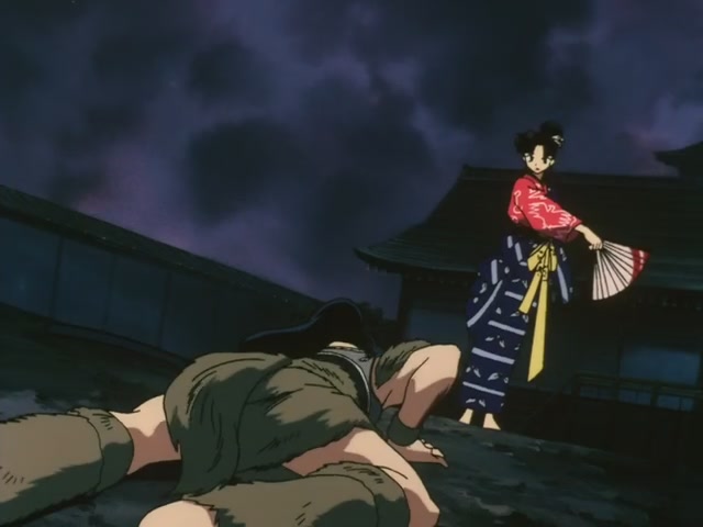 Inuyasha Ep 40: Kagura's Dance and Kanna's Mirror @ 00:06:40