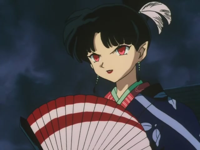 Inuyasha Ep 40: Kagura's Dance and Kanna's Mirror @ 00:06:49