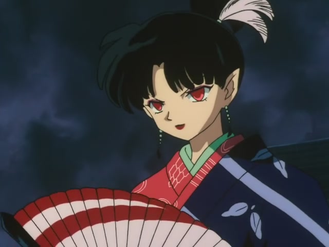 Inuyasha Ep 40: Kagura's Dance and Kanna's Mirror @ 00:06:53