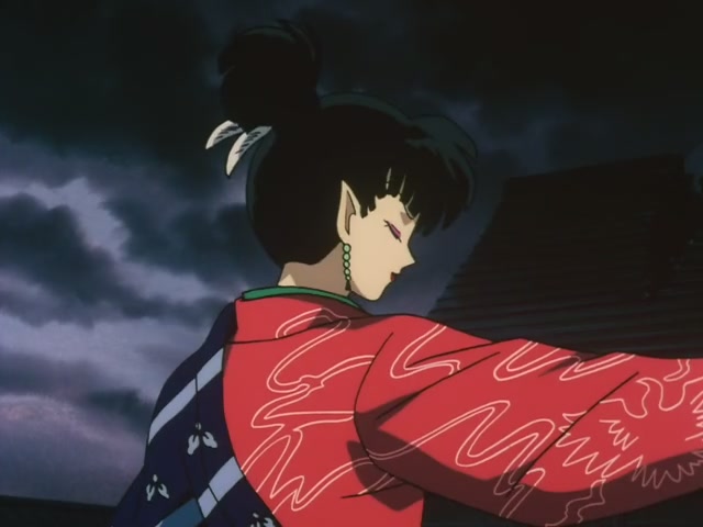 Inuyasha Ep 40: Kagura's Dance and Kanna's Mirror @ 00:08:10