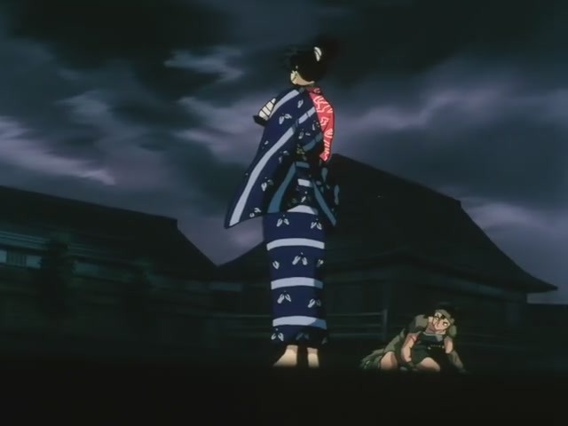 Inuyasha Ep 40: Kagura's Dance and Kanna's Mirror @ 00:08:23