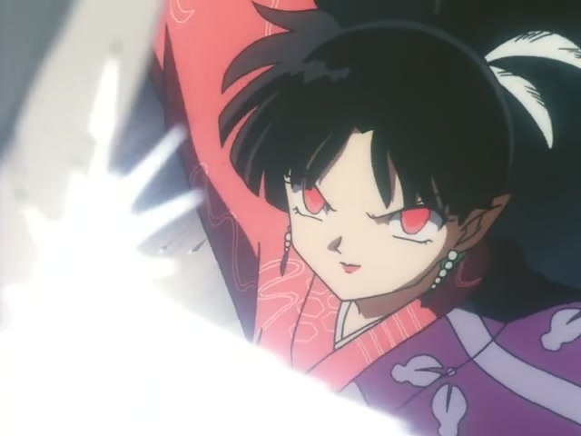 Inuyasha Ep 40: Kagura's Dance and Kanna's Mirror @ 00:08:49