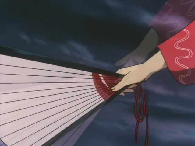 Inuyasha Ep 40: Kagura's Dance and Kanna's Mirror @ 00:09:11