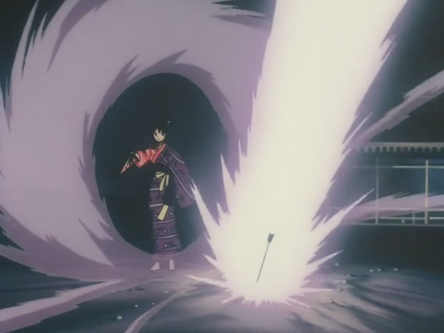 Inuyasha Ep 40: Kagura's Dance and Kanna's Mirror @ 00:10:37