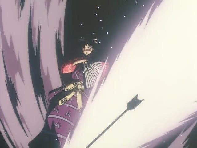 Inuyasha Ep 40: Kagura's Dance and Kanna's Mirror @ 00:11:33