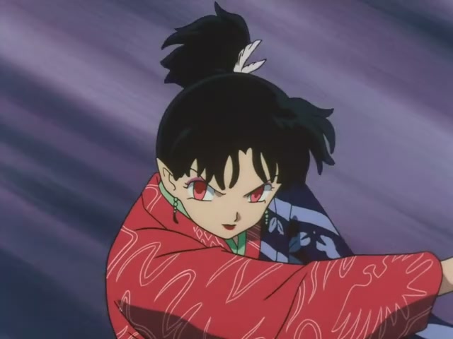 Inuyasha Ep 40: Kagura's Dance and Kanna's Mirror @ 00:11:46