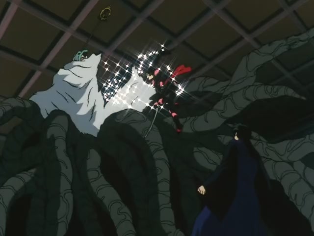 Inuyasha Ep 40: Kagura's Dance and Kanna's Mirror @ 00:12:55