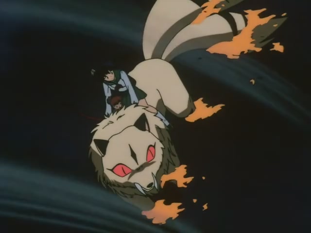 Inuyasha Ep 40: Kagura's Dance and Kanna's Mirror @ 00:13:08