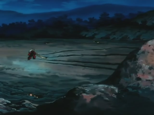 Inuyasha Ep 40: Kagura's Dance and Kanna's Mirror @ 00:13:25