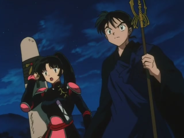 Inuyasha Ep 40: Kagura's Dance and Kanna's Mirror @ 00:13:29