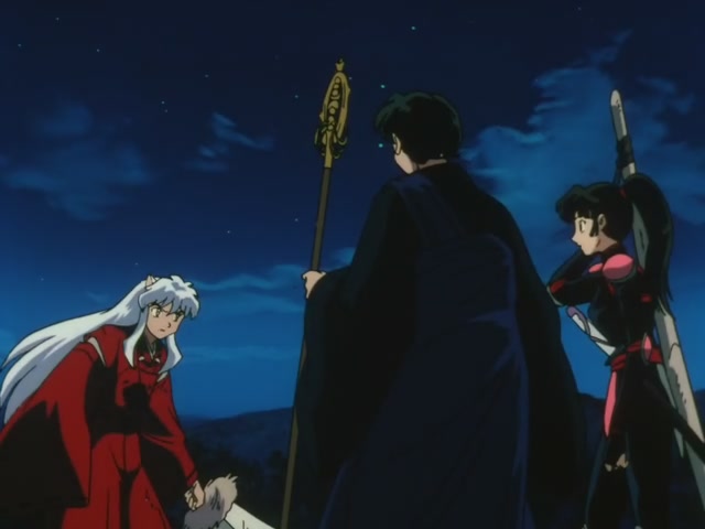 Inuyasha Ep 40: Kagura's Dance and Kanna's Mirror @ 00:13:34