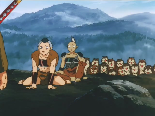 Inuyasha Ep 66: Naraku's Barrier and Kagome's Arrow @ 00:01:47