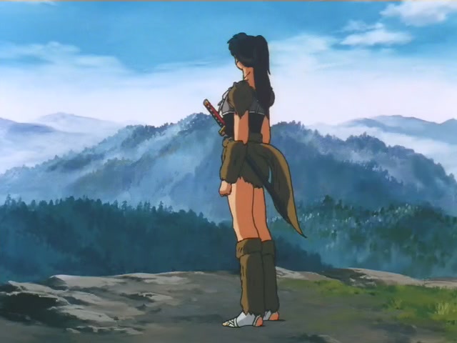 Inuyasha Ep 66: Naraku's Barrier and Kagome's Arrow @ 00:01:56