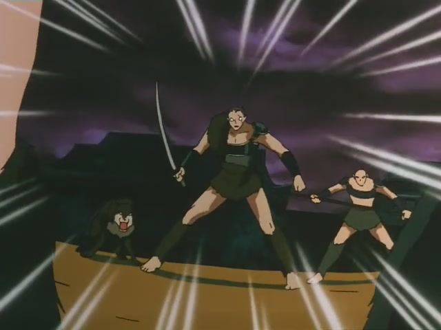 Inuyasha Ep 66: Naraku's Barrier and Kagome's Arrow @ 00:02:17